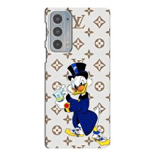 Чехли для Motorola Edge 20 - Скрудж МакДак Louis Vuitton (PREMIUMPrint) (Макдак на стилі)
