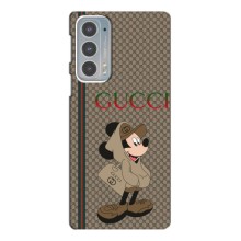 Чохли  GUCCI для Мото Едж 20 (AlphaPrint) – Mickey GUCCI