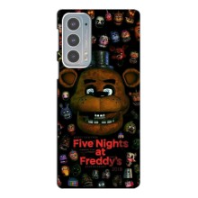 Чохли П'ять ночей з Фредді для Мото Едж 20 – Freddy