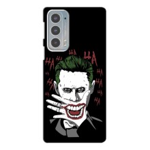 Чехлы с картинкой Джокера на Motorola Edge 20 – Hahaha