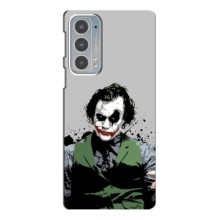 Чехлы с картинкой Джокера на Motorola Edge 20 – Взгляд Джокера