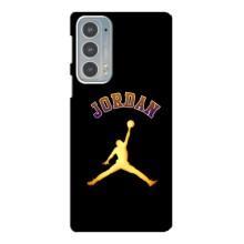 Чехлы для Motorola Edge 20 - с картинкой JORDAN (AlphaPrint) – Jordan Gold