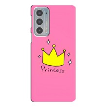 Чохол з картинкою (Стильні) Моторола Едге 20 - (AlphaPrint) (Princess)