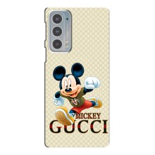 Чохол Disney Mouse Motorola Edge 20 (PREMIUMPrint) (Mikki Gucci)