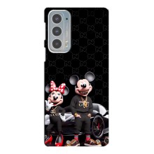 Чохол Disney Mouse Motorola Edge 20 (PREMIUMPrint) (Родина Маусів)