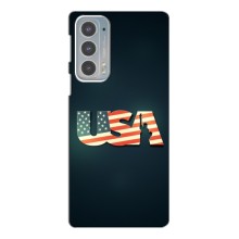 Чохол Прапор USA для Motorola Edge 20 – USA