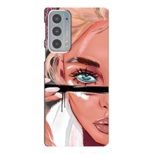 Чохол з друком для Motorola Edge 20 - (Мода) (AlphaPrint) (Макіяж)
