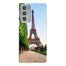 Чохол Ейфелева Вежа Motorola Edge 20 - (AlphaPrint) (Дорога до Парижу)
