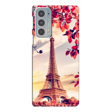 Чохол Ейфелева Вежа Motorola Edge 20 - (AlphaPrint) (Ейфелева Вежа)