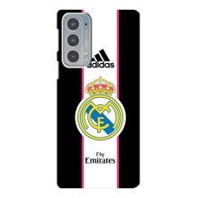 Чехол для Motorola Edge 20 с принтом (Лого Real Madrid)