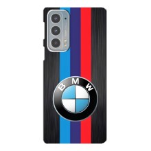 Чохол для Моторола Едге 20 - з принтом БМВ (AlphaPrint) (Лого BMW)