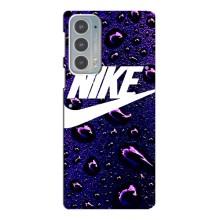 Чехол для Motorola Edge 20 - с принтом Найк (AlphaPrint) – Найк принт