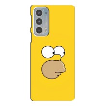 Чехол с Симпсонами для Motorola Edge 20 (VPrint) (Гомер)