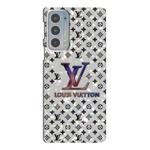 Чехол Стиль Louis Vuitton на Motorola Edge 20 – Яркий LV