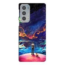 Космические Чехлы для Мото Ейдж 20 (VPrint) – Галактический вид