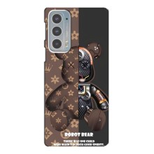 Круті Чохли Луі Віттон для Motorola Edge 20 (AlphaPrint) (Ведмідь Луі Вітон)
