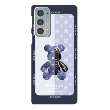 Круті Чохли Луі Віттон для Motorola Edge 20 (AlphaPrint) (Медведик LV)