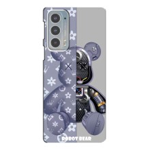 Круті Чохли Луі Віттон для Motorola Edge 20 (AlphaPrint) (Робот Медведик)