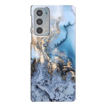 Мраморный чехол на Motorola Edge 20 (VPrint) (Нежный мрамор)