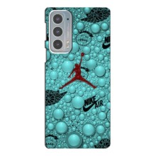 Силиконовый Чехол Nike Air Jordan на Мото Едж 20 (Джордан Найк)