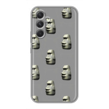 Бампер с принтом Мемы для Motorola Edge 30 Pro (Каменное лицо)