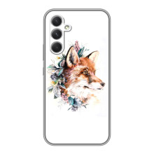 Чохли з картинкою Лисичка для Motorola Edge 30 Pro (VPrint) (Лиса в квітах)