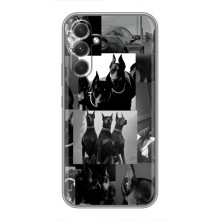 Чехол ДОБЕРМАН для Motorola Edge 30 Pro (Коллаж Доберман)