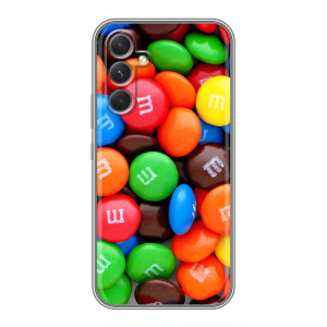Чехол с изображением  вкусной еды для Motorola Edge 30 Pro – Разноцветные M&M'S