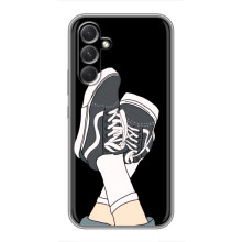 Чехол с Прикольным принтом на Motorola Edge 30 Pro – Кеды