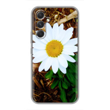 Чехол с ромашками на Motorola Edge 30 Pro – Белая ромашка