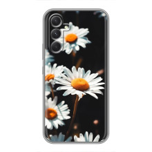 Чехол с ромашками на Motorola Edge 30 Pro – Белые ромашки