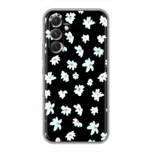 Чехол с ромашками на Motorola Edge 30 Pro – Маленькие ромашки