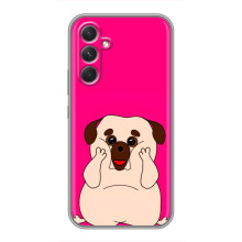 Чехол (ТПУ) Милые собачки для Motorola Edge 30 Pro – Веселый Мопсик