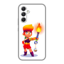 Чехол (ТПУ) с героями Бравл Старс на Motorola Edge 30 Pro – Пенни