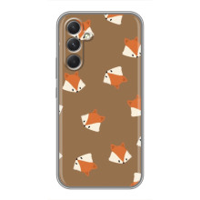 Чехол с принтом лисички на Мотьрола Эдж 30 Про – Маленькие лисички