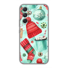 Новорічні Чохли для Motorola Єdge 30 Pro (VPrint) (Одяг НР)