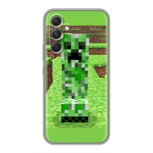 Чехлы для Motorola Edge 30 Pro (Персонажи Майн Крафт) – Крипер 2