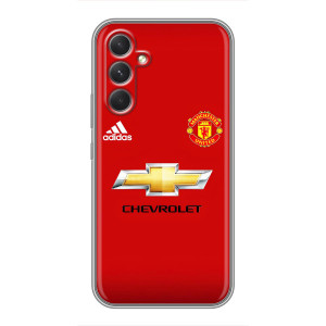 Силиконовые Чехлы принт Футбол на Motorola Edge 30 Pro – Man United