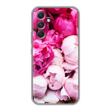 Силиконовый бампер с принтом (цветочки) на рддрдд рlzч 30 pro (Пионы)