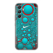 Силиконовый Чехол на Motorola Edge 30 Pro с картинкой Nike (Найк зеленый)
