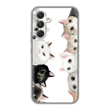 Силиконовый чехол с котиком для Motorola Edge 30 Pro (Коты)