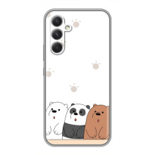 Чехлы с изображением разных животных для Motorola Edge 30 (Удивленные медвеженки)