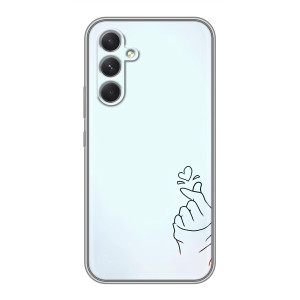 Чехлы (Знак сердечка) на Motorola Edge 30 – Сердце на голубом