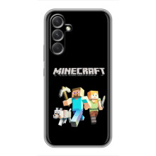 Чохол Майнкрафт на Motorola Edge 30 (AlphaPrint) Minecraft – герої Minecraft