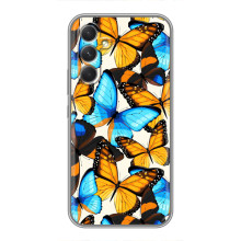 Чохол з принтом для Motorola Еdge 30 - (Прикольні) (AlphaPrint) – Яскраві метелики