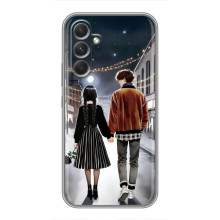 Чехол с дизайном Венздей 2 на Motorola Edge 30 (Уэнсдей и Тайлер)