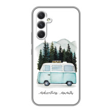 Силиконовый бампер с картинкой машины на Motorola Edge 30 (Домик на колесах)
