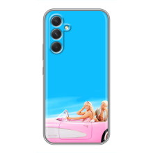 Силиконовый Чехол Барби Фильм на Motorola Edge 30 (Барби и Кен)