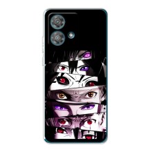 Чехлы Персонажи Аниме Наруто для Motorola Edge 40 Neo (AlphaPrint) (Глаза Anime)
