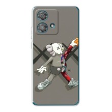 Чехлы для Motorola Edge 40 Neo - Bearbrick Louis Vuitton (PREMIUMPrint) (Беарбрик Джордан)